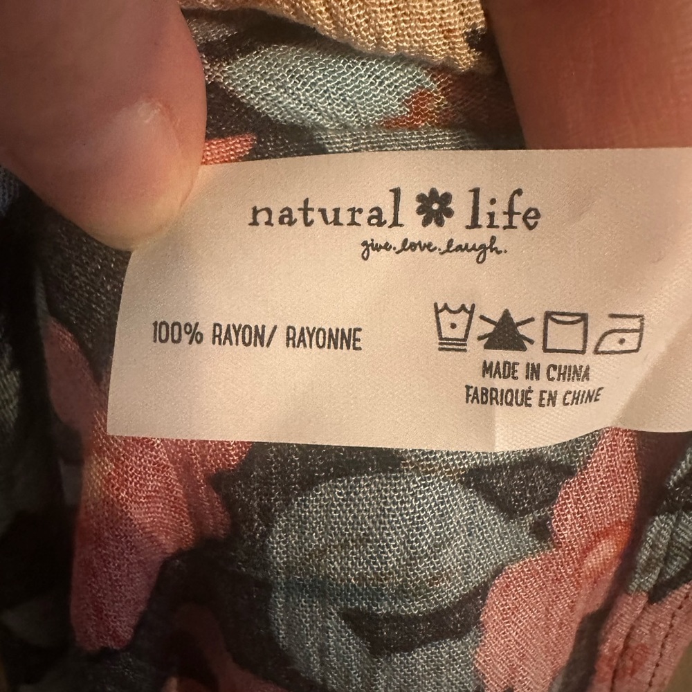 Natural Life Multicolor Floral Dress - Picture 5 of 5